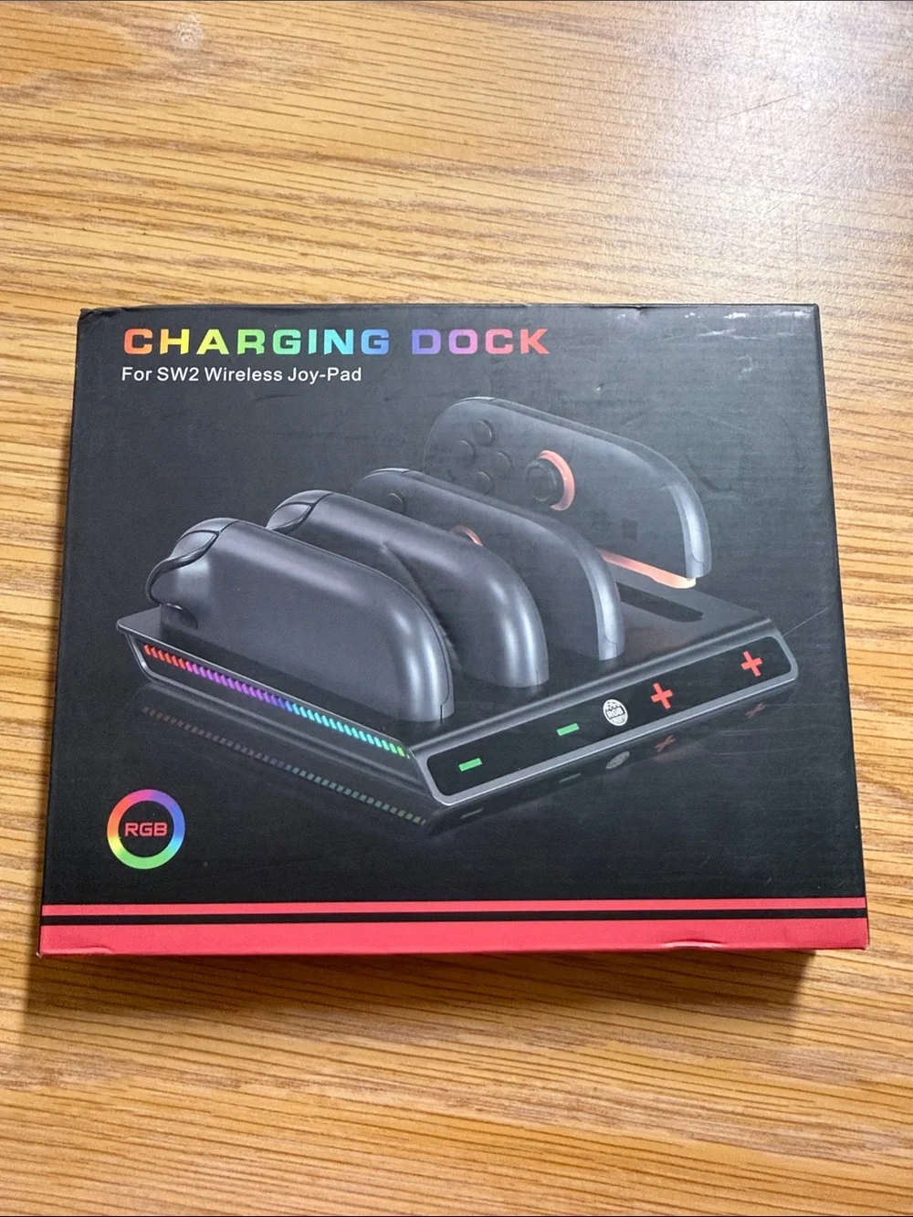 Charging Dock for nintendo switch 2 Wireless Joy-Pad - Black